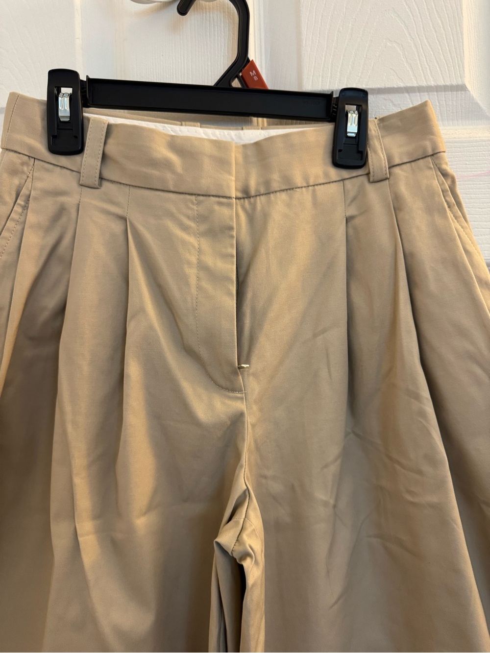Aritzia Babaton High-Rise Wide-Leg Cropped Trousers in Beige - Picture 12 of 16